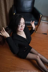 Elegant Fashion Photography Featuring TuTu in IESS Charming Black Clothes Collection - image 72