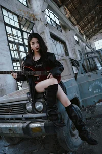 YiTuYu Art Language Vol.10154: Tou Ming Yu Yu 16P Digital Portrait Series - image 8