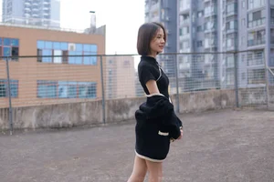 IESS Xiao Liu - Black Cheongsam and Nude Tights Cultural Fusion - image 39