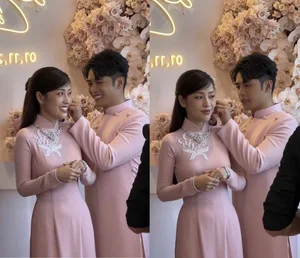 Puka and Gin Tuan Kiet Engagement Ceremony: Lavish Gifts and Elegant Mothers Steal the Spotlight - image 1