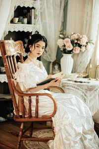 Timeless Grace: Discover Xuan Xuan’s Retro Portraits in a Captivating Oil Painting Aesthetic - image 3