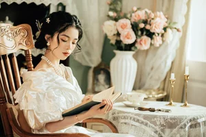 Timeless Grace: Discover Xuan Xuan’s Retro Portraits in a Captivating Oil Painting Aesthetic - image 6