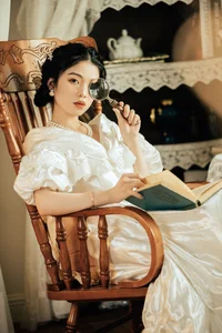Timeless Grace: Discover Xuan Xuan’s Retro Portraits in a Captivating Oil Painting Aesthetic - image 8