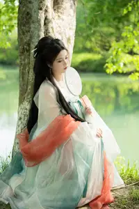 Xi Gua's Graceful Hanfu Elegance | YiTuYu Vol.8558 Collection - image 12