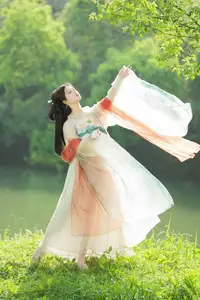 Xi Gua's Graceful Hanfu Elegance | YiTuYu Vol.8558 Collection - image 6