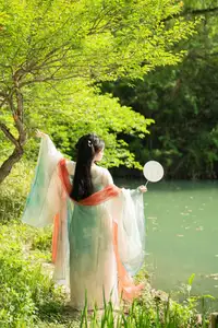 Xi Gua's Graceful Hanfu Elegance | YiTuYu Vol.8558 Collection - image 14