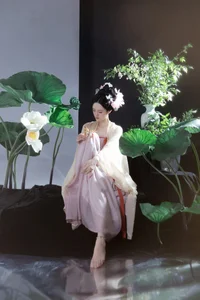Stunning Portraits in YiTuYu Art Language Vol.5907 with Model Ju Xiao Tao - image 9