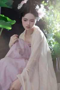 Stunning Portraits in YiTuYu Art Language Vol.5907 with Model Ju Xiao Tao - image 21