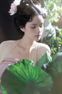 Stunning Portraits in YiTuYu Art Language Vol.5907 with Model Ju Xiao Tao - image 8