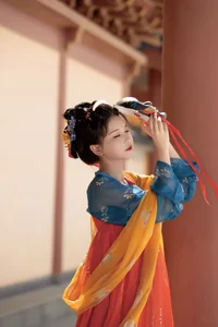 Timeless Elegance in Hanfu: YiTuYu Art Language Vol.8852 featuring E E Chi Bu Bao - image 16