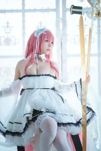 Stunning HMS Perseus Cosplay from Azur Lane - Beautiful Nurse Outfit and Aesthetic Anime Photography by No-Face Angel WY - image 4