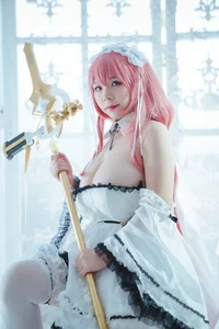 Stunning HMS Perseus Cosplay from Azur Lane - Beautiful Nurse Outfit and Aesthetic Anime Photography by No-Face Angel WY - image 2