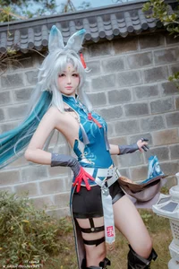 Stunning Feixiao Cosplay by KuukoW from Honkai: Star Rail – Professional 24-Photo Gallery of the Xianzhou General - image 6
