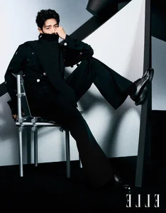 Xiao Zhan Makes History as the Only Male Superstar to Return to Elle Magazine Cover - image 5