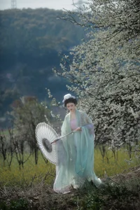 Ethereal Beauty of Wu Sui Sui in Art Language YiTuYu Vol.8876: A Spring Muse in Hanfu - image 4
