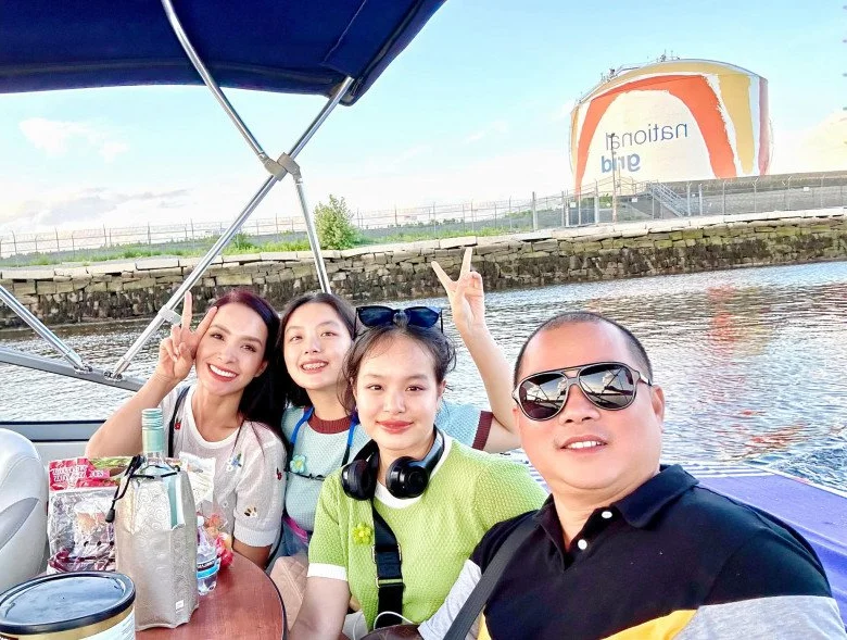 Supermodel Thuy Hanh and Her Daughters Shine During a Family Vacation Despite a Luggage Mishap