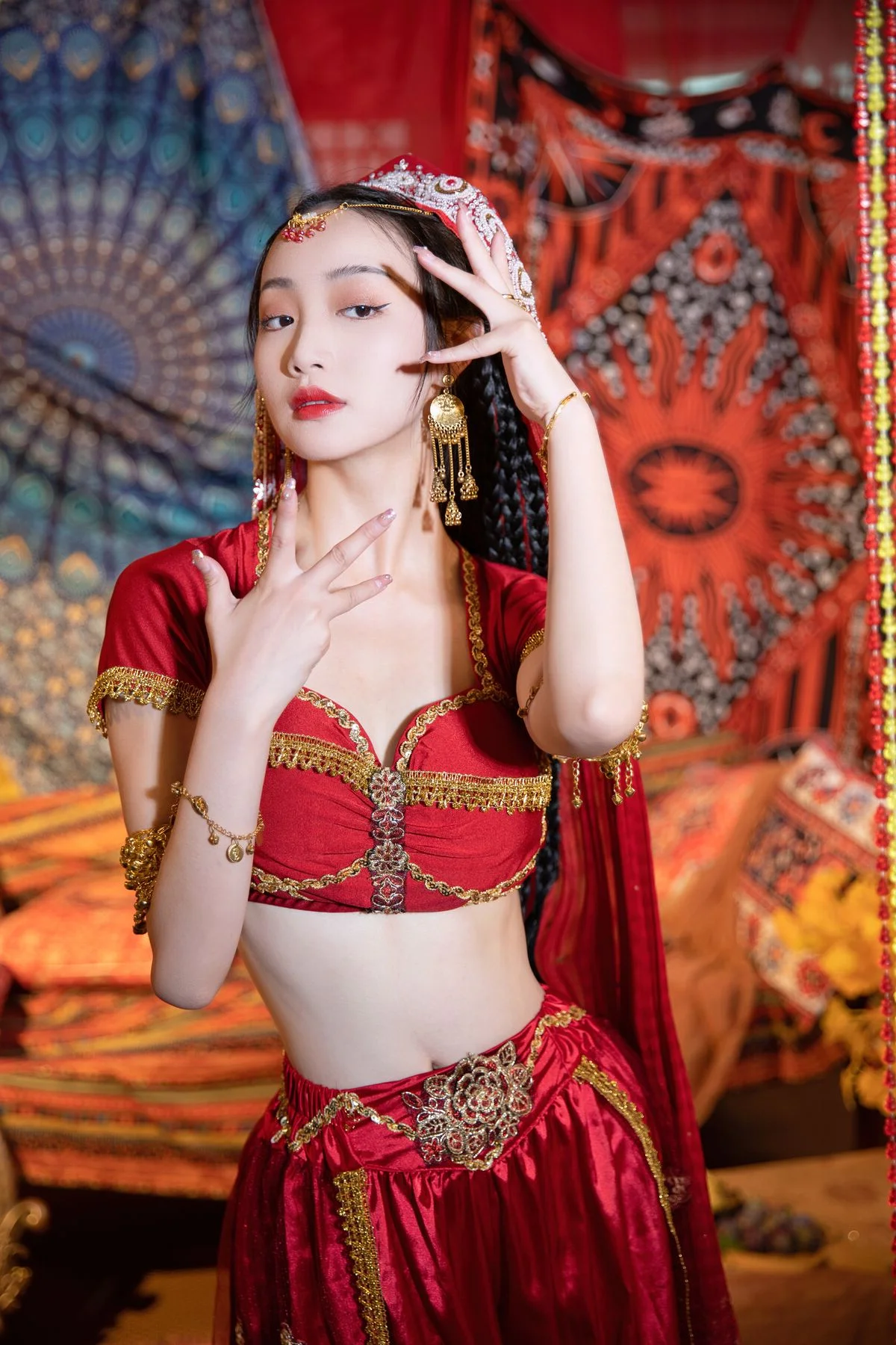 Stunning Art Photography: YiTuYu Vol.7073 with Model Ling Zi Xi