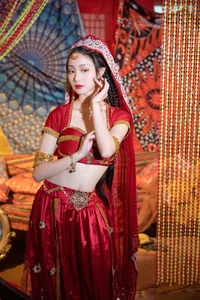 Stunning Art Photography: YiTuYu Vol.7073 with Model Ling Zi Xi - image 7