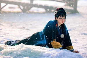 Tian Xiwei Radiates Ethereal Beauty as the Ultimate Snow Goddess in Stunning New Photos - image 7