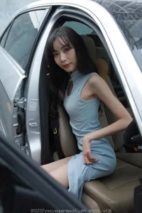 Tuan Tuan’s Captivating In-Car Photoshoot for IESS Collection - image 26