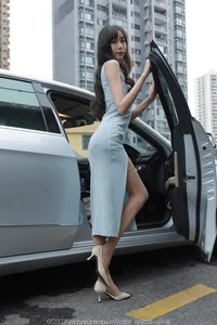 Tuan Tuan’s Captivating In-Car Photoshoot for IESS Collection - image 57