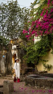 Timeless Grace: Capturing the Beauty of Ao Dai in Duong Lam Ancient Village - image 2