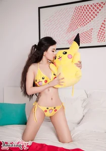 Linh Miu Viral Pikachu Lingerie Shoot: A Playful Blend of Pop Culture and Fashion - image 11