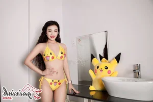 Linh Miu Viral Pikachu Lingerie Shoot: A Playful Blend of Pop Culture and Fashion - image 19