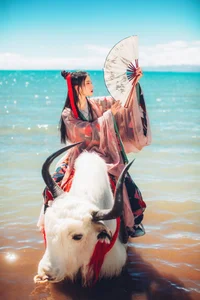 Elegant Portraiture: YiTuYu Art Language Vol.5896 Featuring Dang Chu Jiao Ren Jia Xiao Tian Tian - image 2