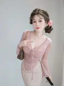 Coser Bai Yin 81 Part02: Captivating Beauty in Flowing Pink Attire - image 25
