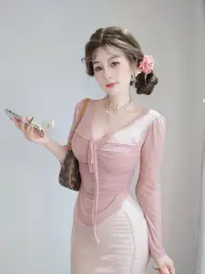 Coser Bai Yin 81 Part02: Captivating Beauty in Flowing Pink Attire - image 6