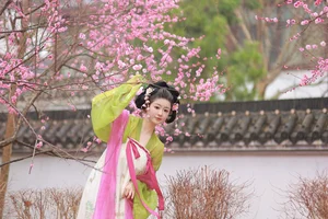 YITUYU Art Language 2023.08.10: Appreciating Plum Blossoms with the Captivating Hehe Miao - image 1