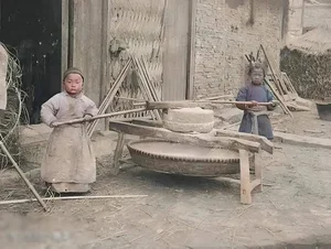 Rare Glimpses into History: The Captivating Beauty and Style of Qing Dynasty Courtesans in Vintage Photography - image 46