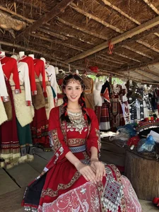 Miss Vietnam Tran Tieu Vy shines in traditional ethnic attire amidst the majestic mountains - image 10