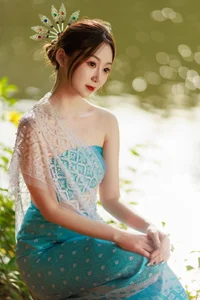 YiTuYu Art Language Vol.4913: Featuring She Kong De Luan Luan in Artistic Portraits - image 35