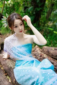 YiTuYu Art Language Vol.4913: Featuring She Kong De Luan Luan in Artistic Portraits - image 1
