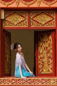 YiTuYu Art Language Vol.4913: Featuring She Kong De Luan Luan in Artistic Portraits - image 10