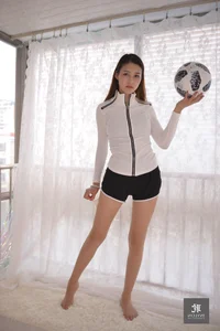 IESS Model Jiu Mei Features in Stunning Portrait Collection 235 Happy Playing Ball - image 35