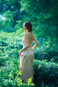 Serene Braided Beauty Bathed in Golden Sunlight - image 7