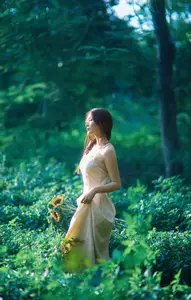 Serene Braided Beauty Bathed in Golden Sunlight - image 10