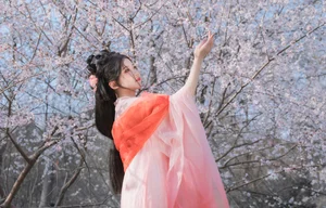 Spring Muse in Hanfu YiTuYu Vol.8891 Gui Yuan Ba Bao Zhou - image 11
