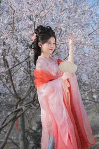 Spring Muse in Hanfu YiTuYu Vol.8891 Gui Yuan Ba Bao Zhou - image 5