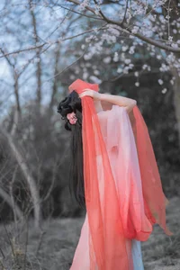 Spring Muse in Hanfu YiTuYu Vol.8891 Gui Yuan Ba Bao Zhou - image 13
