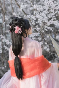 Spring Muse in Hanfu YiTuYu Vol.8891 Gui Yuan Ba Bao Zhou - image 9