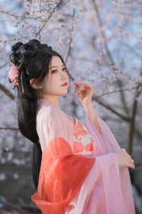 Spring Muse in Hanfu YiTuYu Vol.8891 Gui Yuan Ba Bao Zhou - image 12