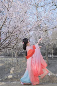 Spring Muse in Hanfu YiTuYu Vol.8891 Gui Yuan Ba Bao Zhou - image 0