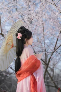 Spring Muse in Hanfu YiTuYu Vol.8891 Gui Yuan Ba Bao Zhou - image 10
