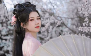 Spring Muse in Hanfu YiTuYu Vol.8891 Gui Yuan Ba Bao Zhou - image 7