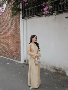Elegant Vietnamese Silk Ao Dai: Discover the Timeless Grace and Traditional Beauty of Vietnam's Iconic National Dress for Women - image 6