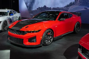 Experience the raw power and elegance of the 2026 Ford Mustang Dark Horse SC - image 0